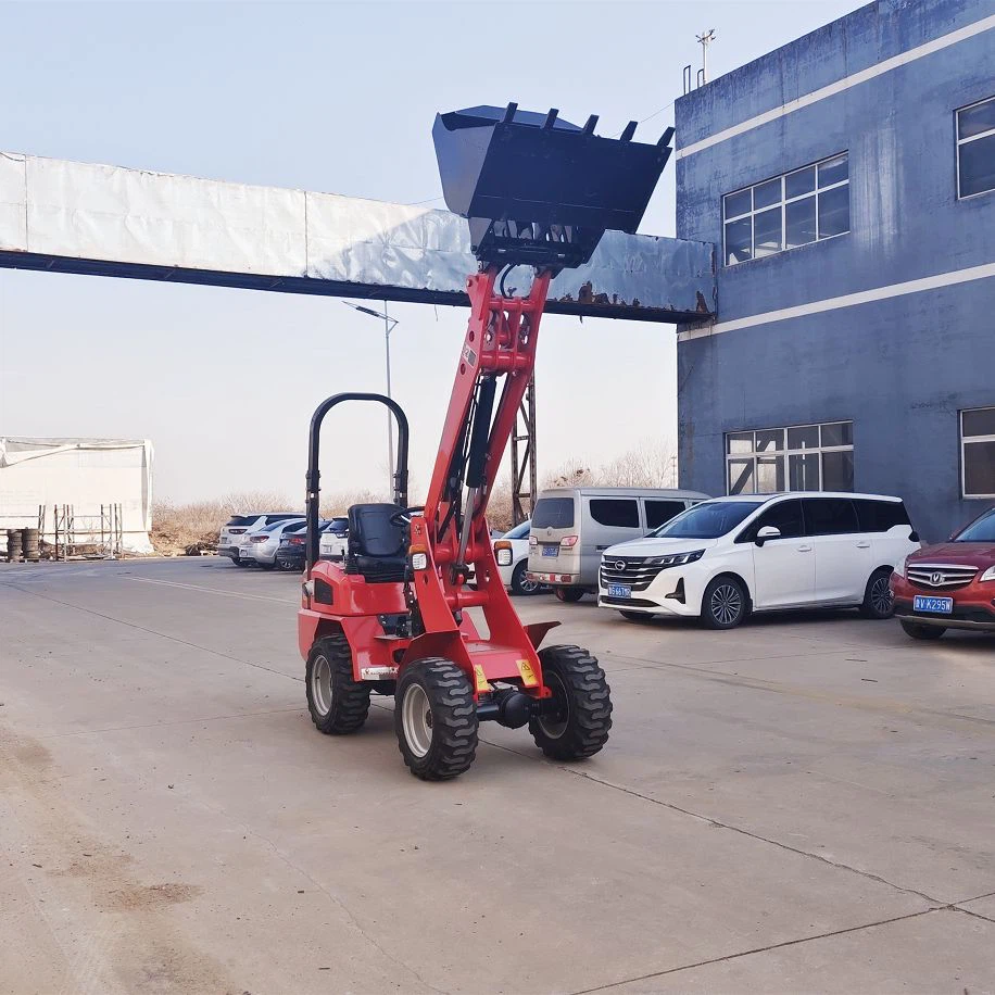 Sähköinen etukuormaajan traktori